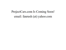 Tablet Screenshot of projectcars.com